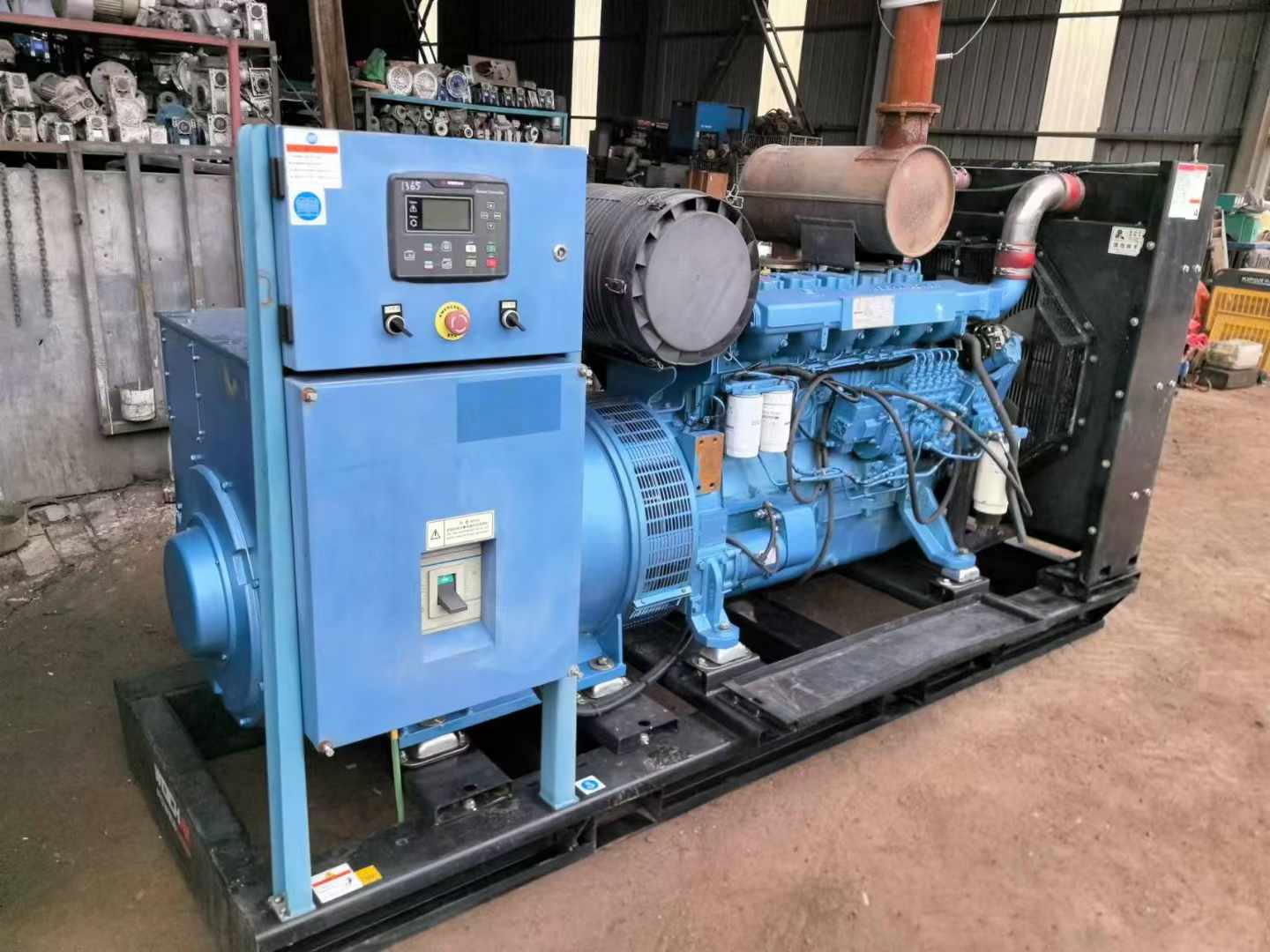 可克达拉500kW 柴油发电机组可带动设备功率的计算公式是什么？