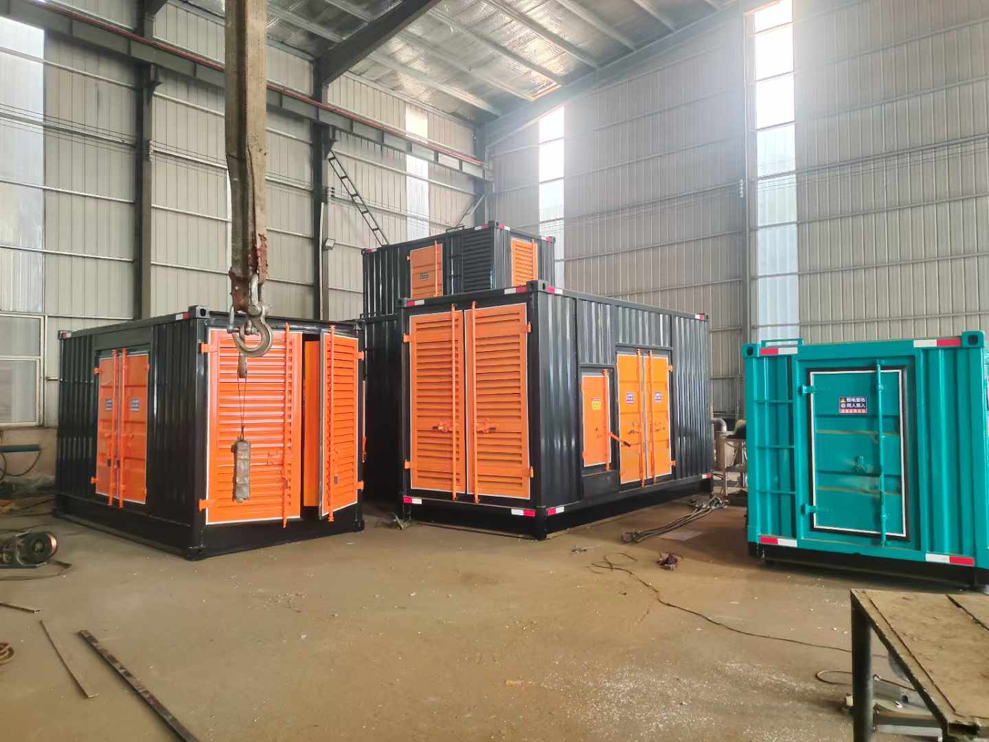 可克达拉500kw柴油发电机组可以带动多少功率设备？